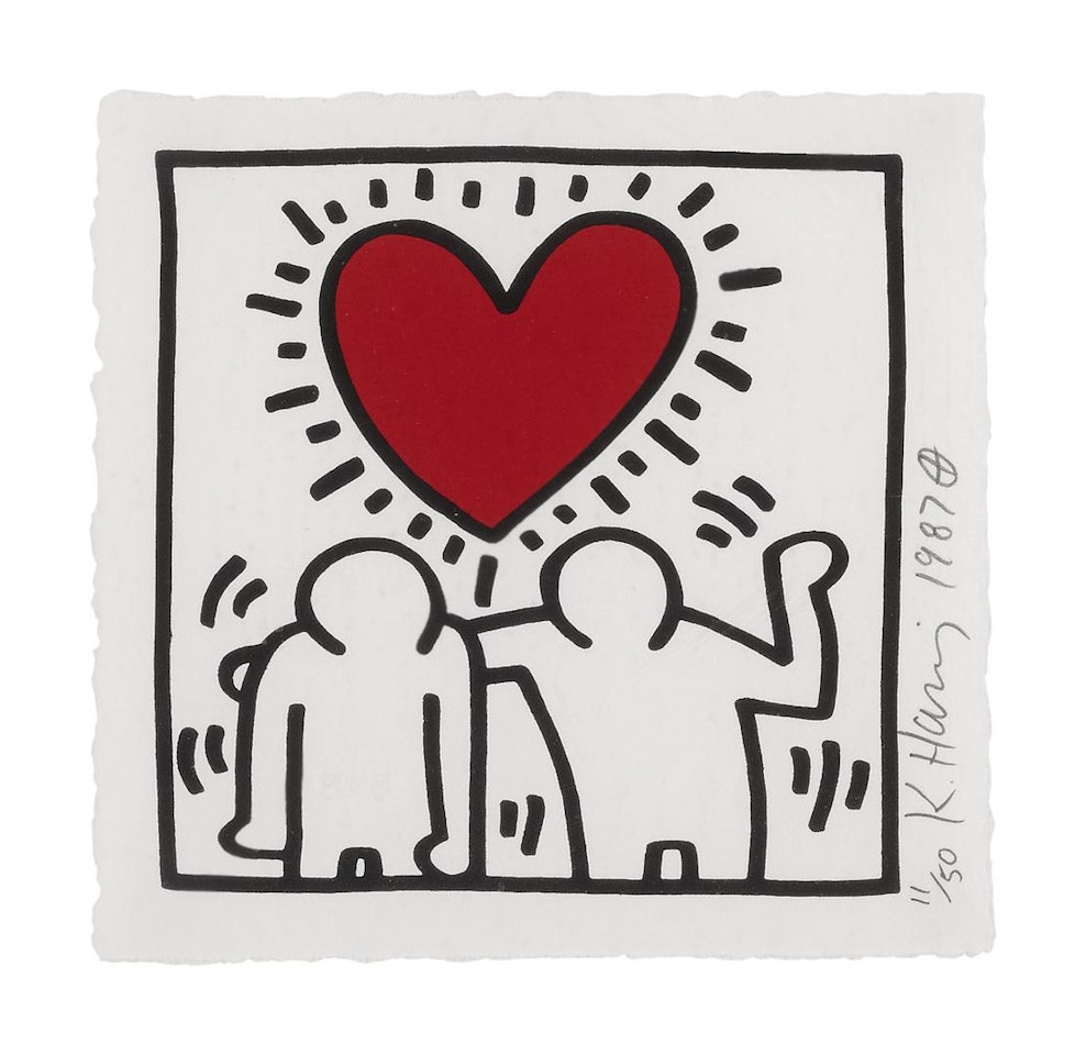 UNTITLED (LITTMANN P. 85) by Keith Haring