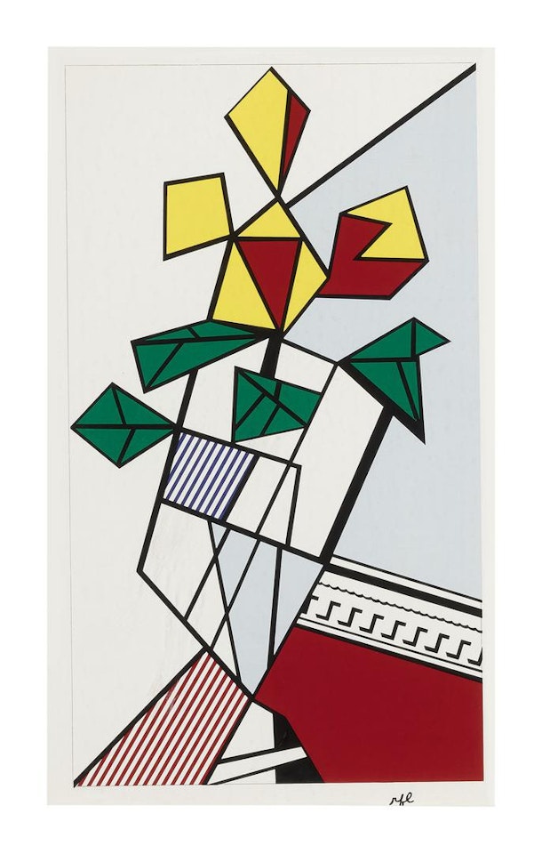 FLOWERS (CORLETT III.46) by Roy Lichtenstein