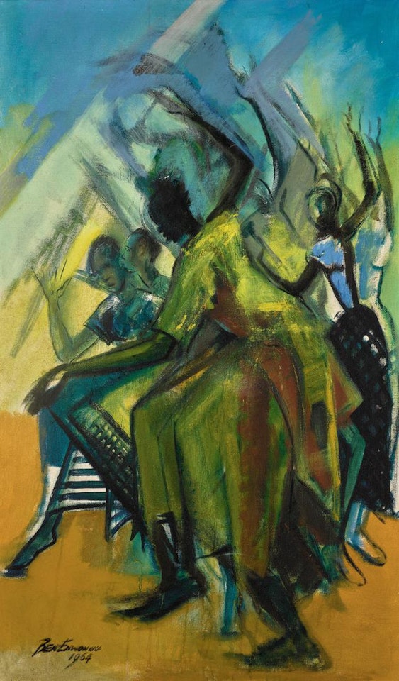 AFRICA DANCES by Ben Enwonwu