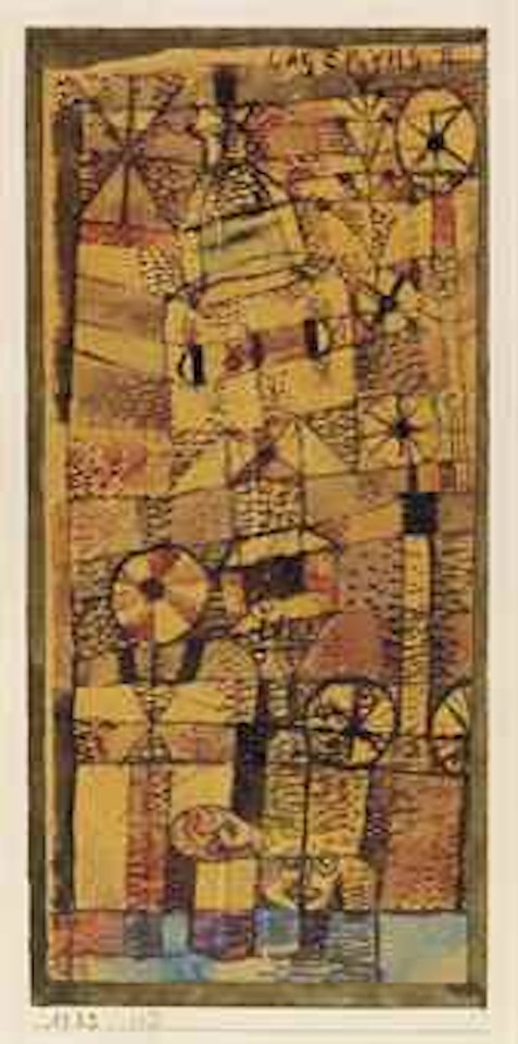 Lagerung II by Paul Klee