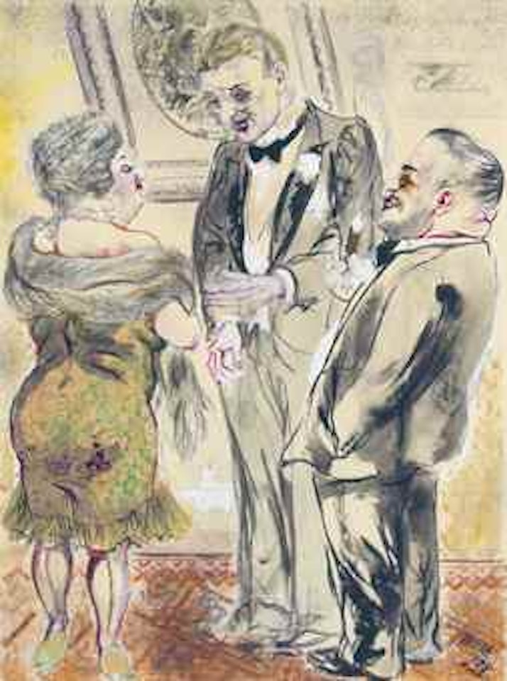 Der Kunsthändler by George Grosz