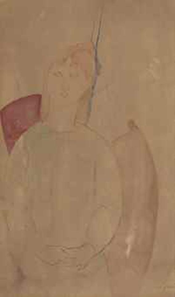 Jeune femme assise by Amedeo Modigliani