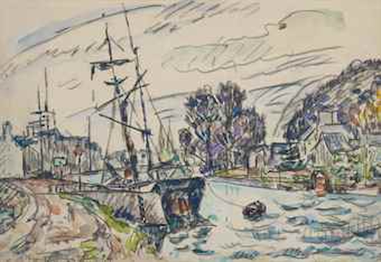 Quimper by Paul Signac