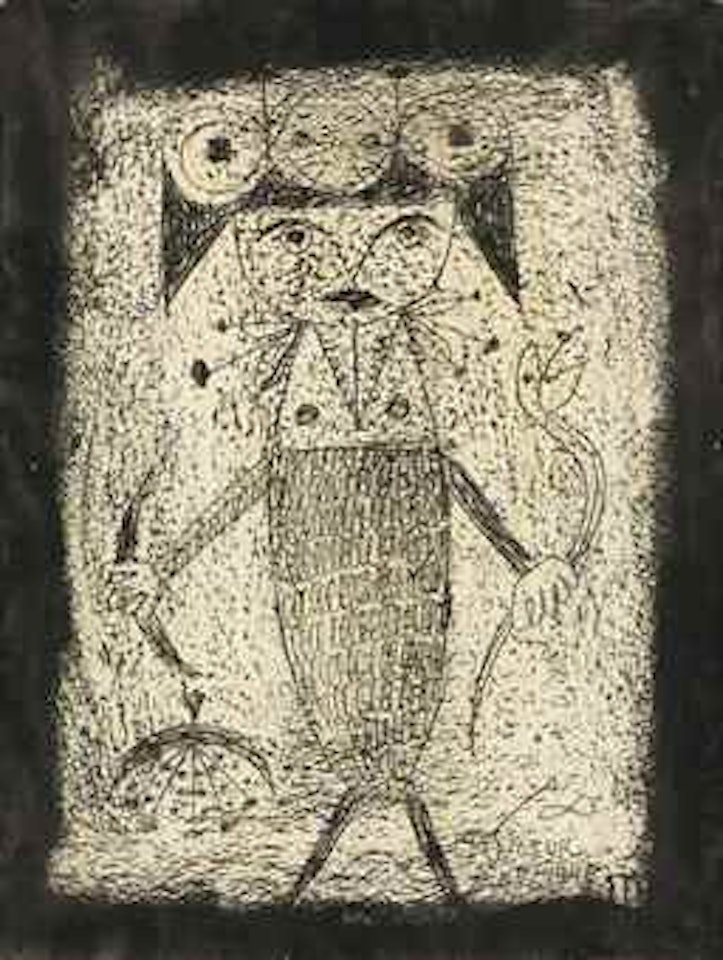 Sans titre (Fish Goddess) by Victor Brauner