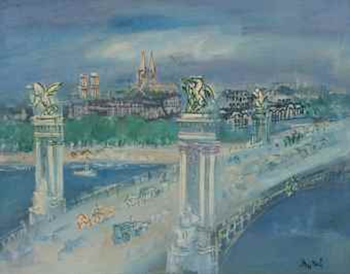 Le Pont Alexandre III by Jean Dufy