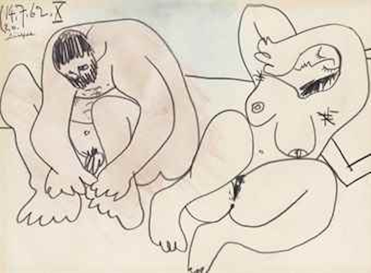 Deux nus by Pablo Picasso