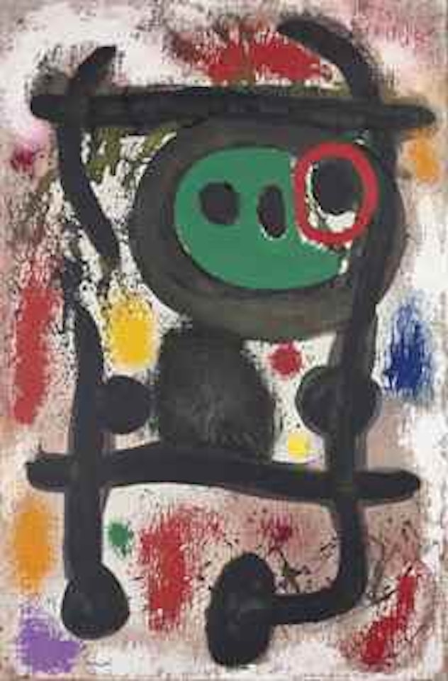 Deux personnages by Joan Miró