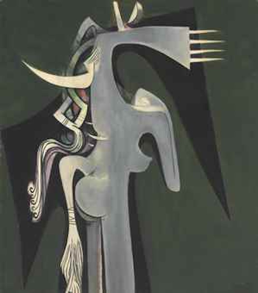 Femme cheval by Wifredo Lam