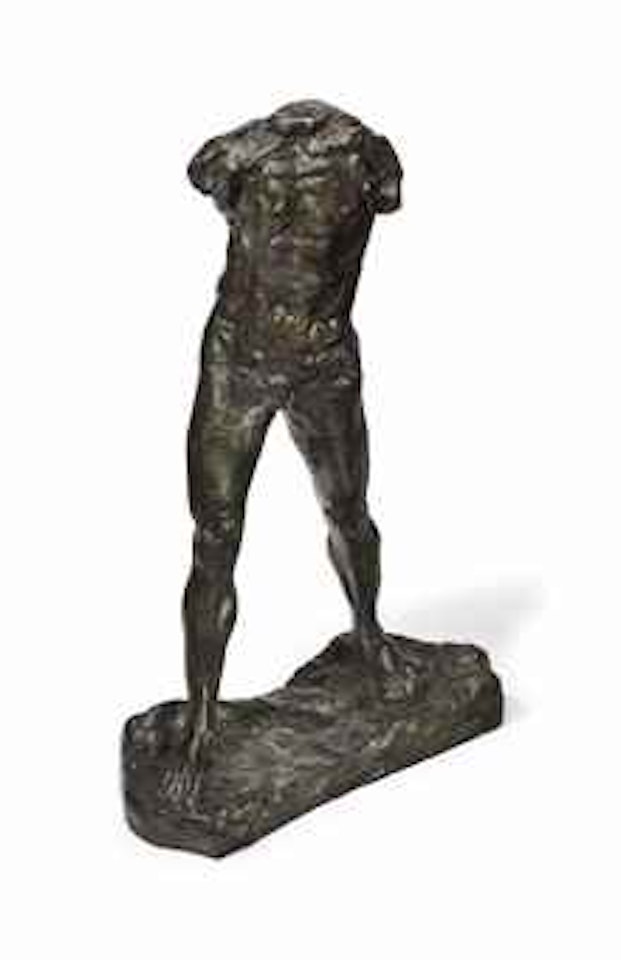 Figure de l’homme qui marche, moyen modèle by Auguste Rodin
