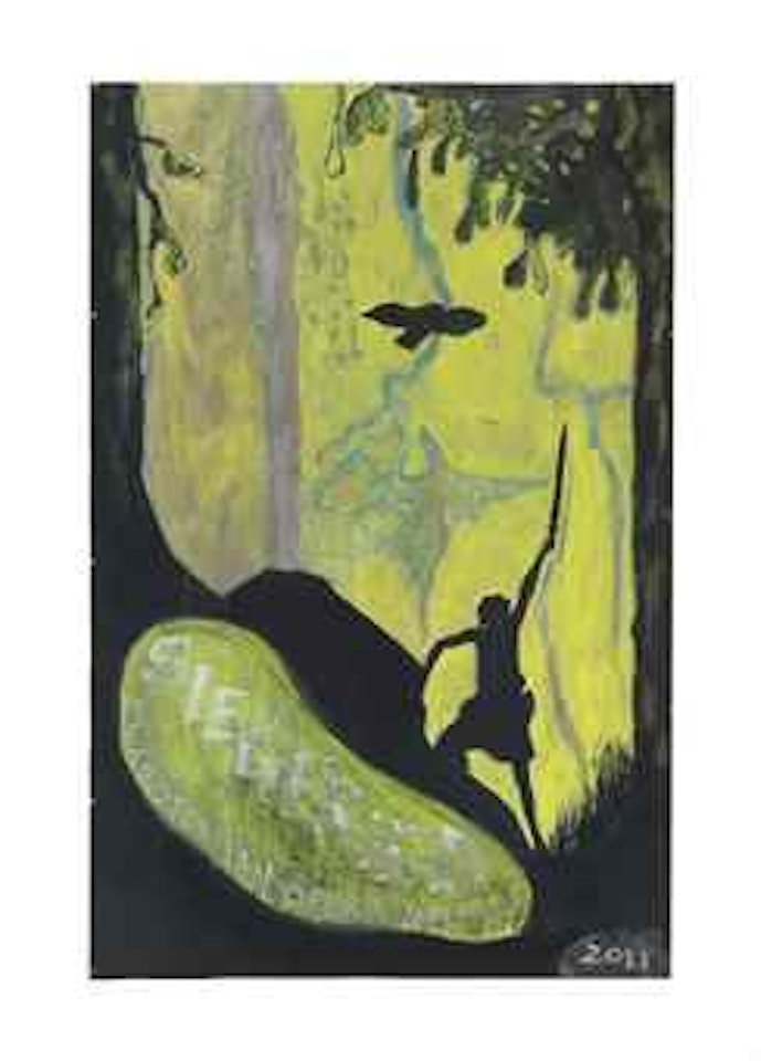 Siegfried (bird) by Peter Doig