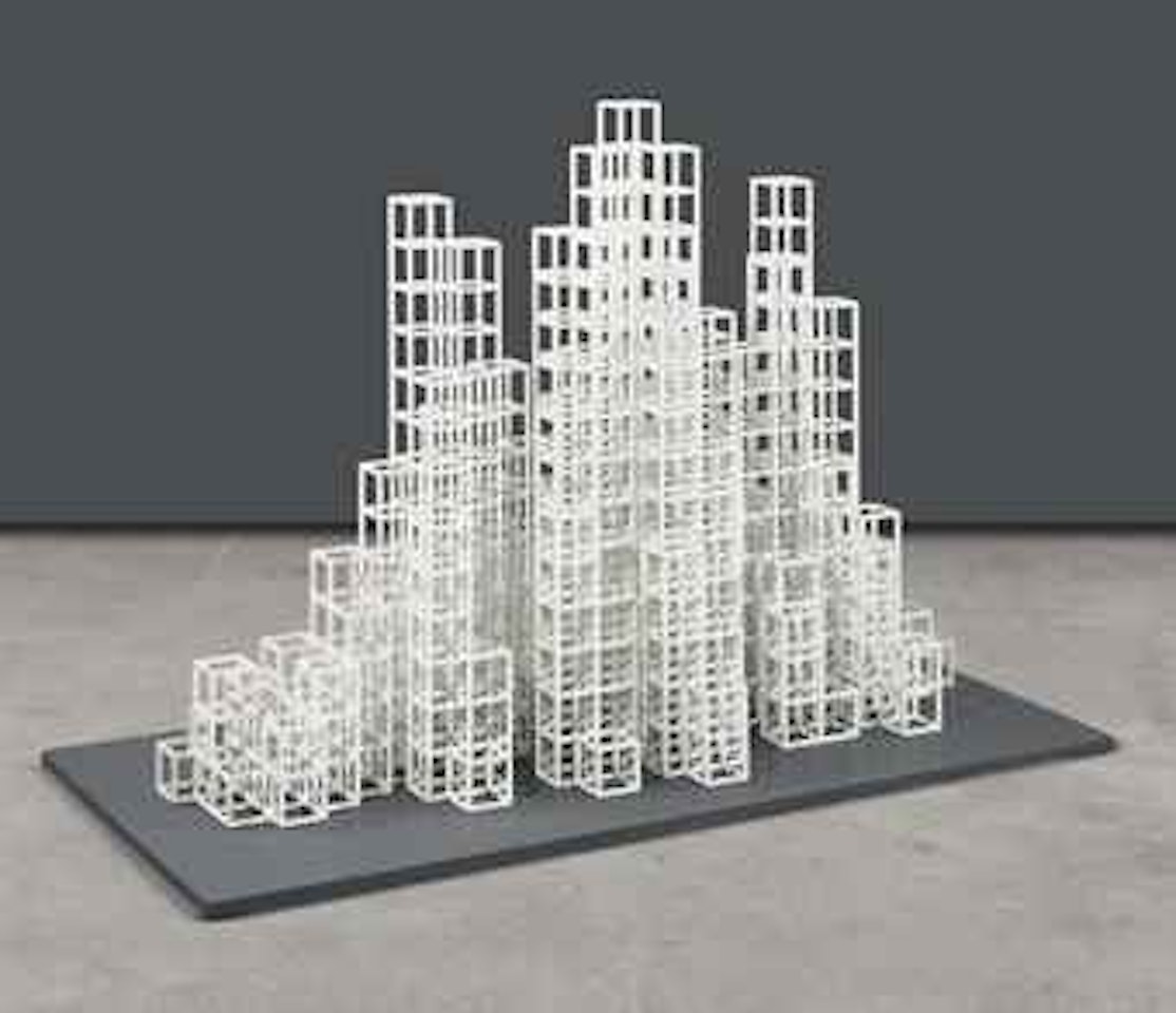 Irregular Towers (L) by Sol LeWitt