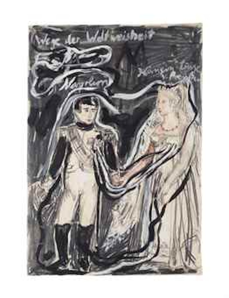 Wege der Weltweisheit: Napoleon und Königin Luise v. Preußen by Anselm Kiefer