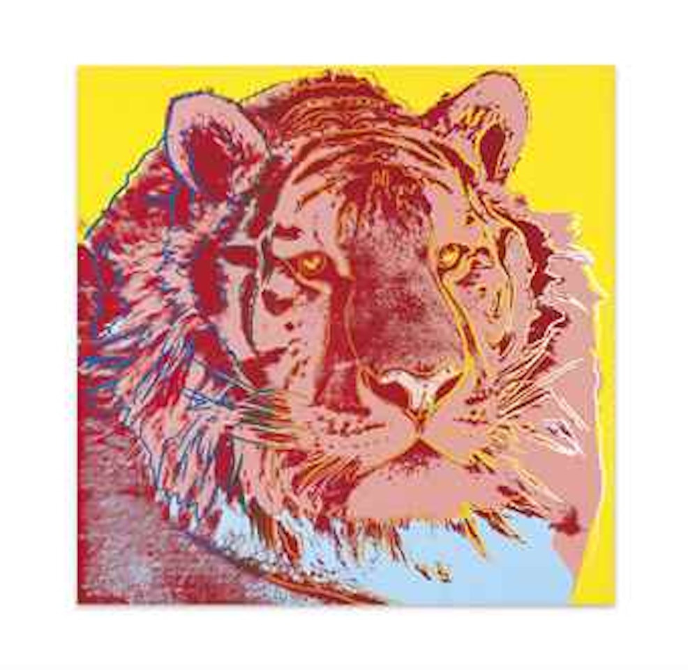 Siberian Tiger by Andy Warhol