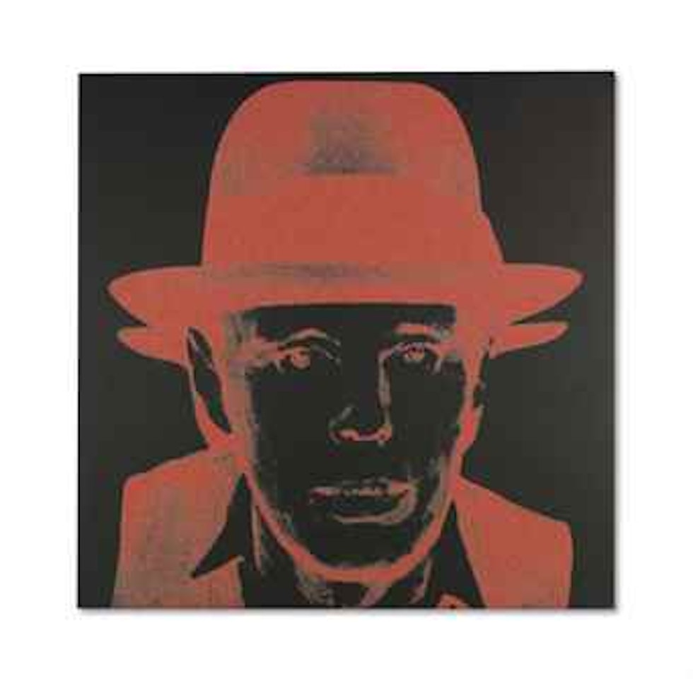 Joseph Beuys (Diamond Dust) by Andy Warhol