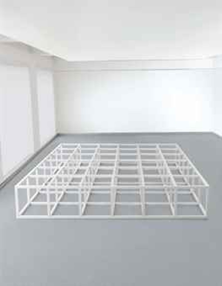 Modular Floor Structure by Sol LeWitt