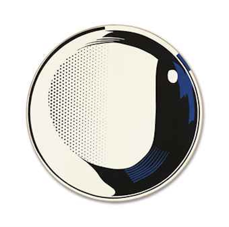 Mirror #9 (36" diameter) by Roy Lichtenstein