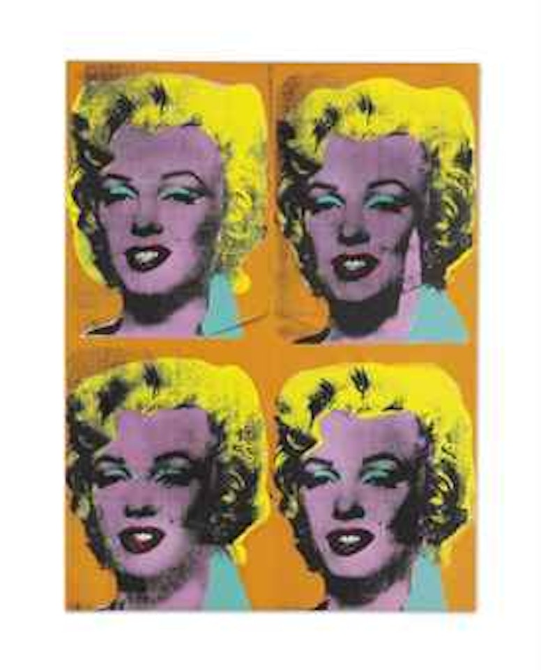 Four Marilyns by Andy Warhol