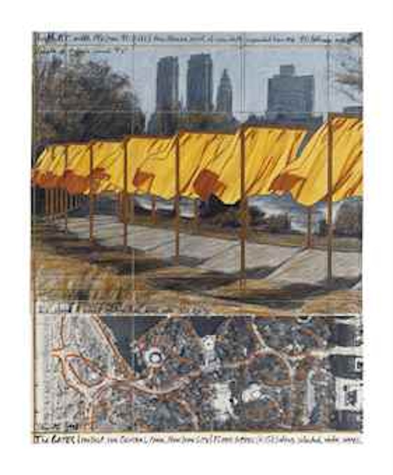 The Gates, Project for Central Park, New York City by Christo