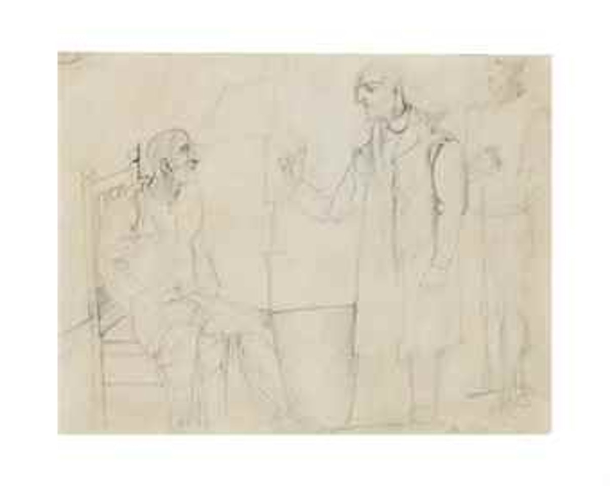 Three Studies of Men by Willem de Kooning