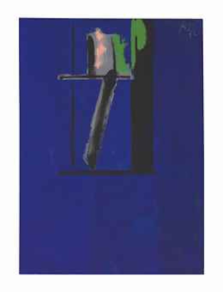 Untitled, [Alternate Title: 23 June - 10 August 1972] by Robert Motherwell