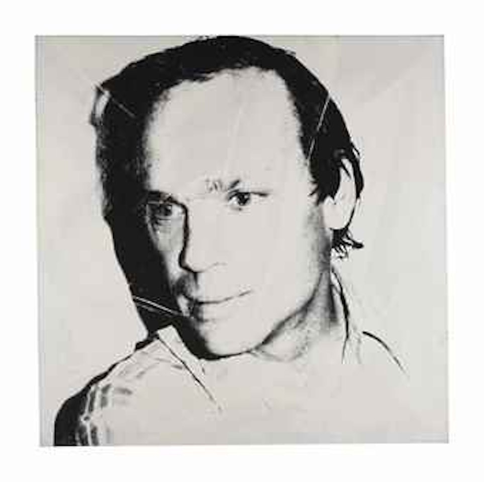 Portrait of Michael Heizer by Andy Warhol