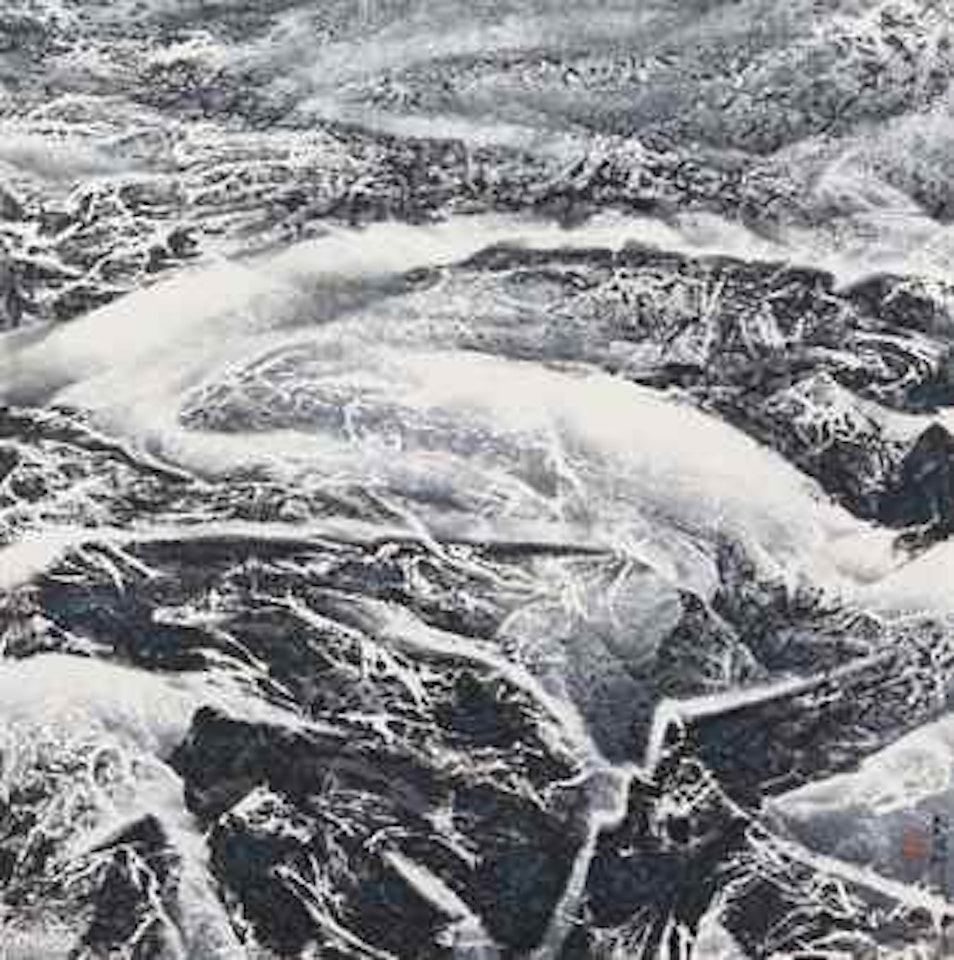 Tibetan Suite Series No. 67 - Glacier by Liu Kuo-Sung (Liu Guosong)