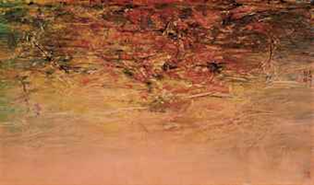 Deep Autumn by Liu Kuo-Sung (Liu Guosong)