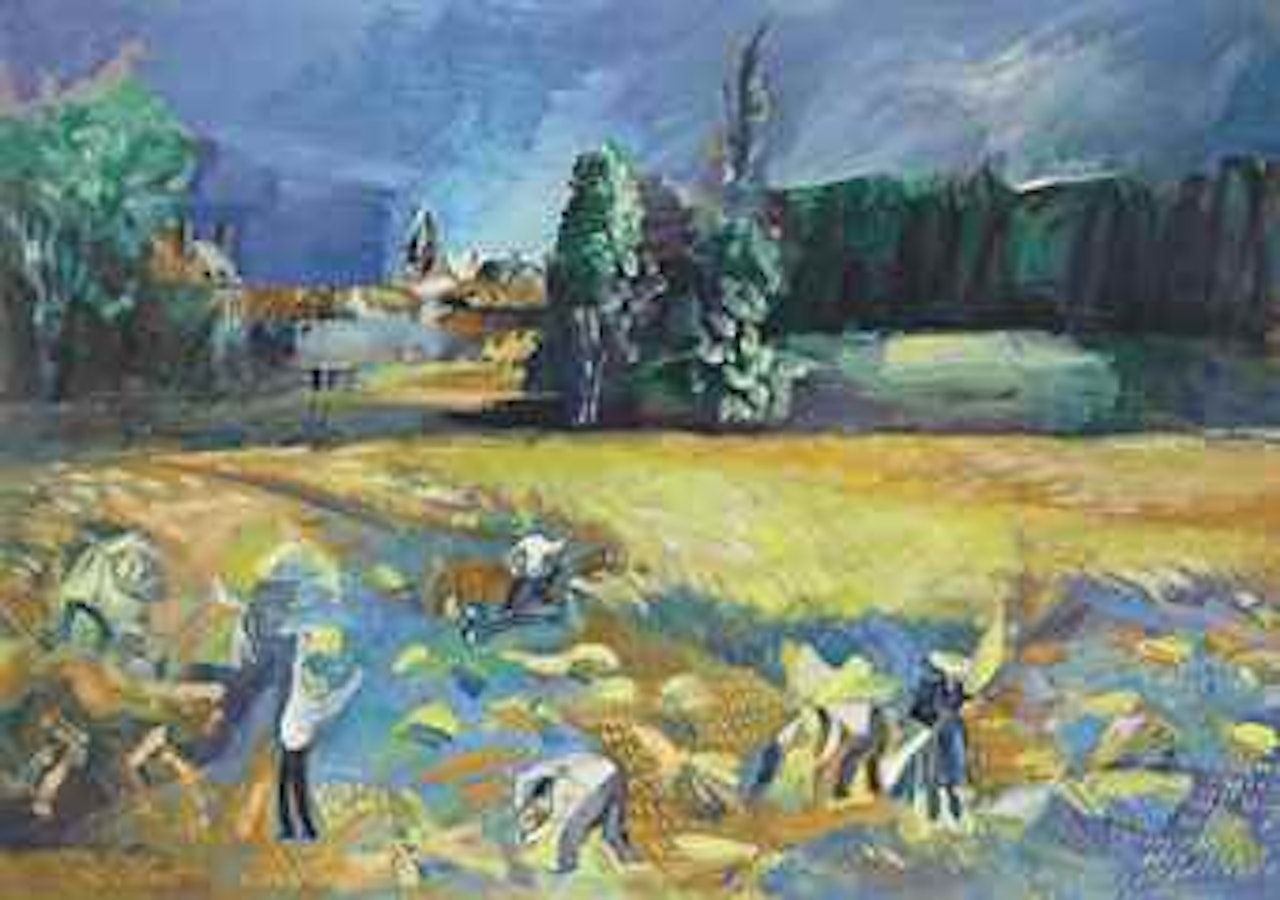 Les Moissonneurs by Jean Dufy