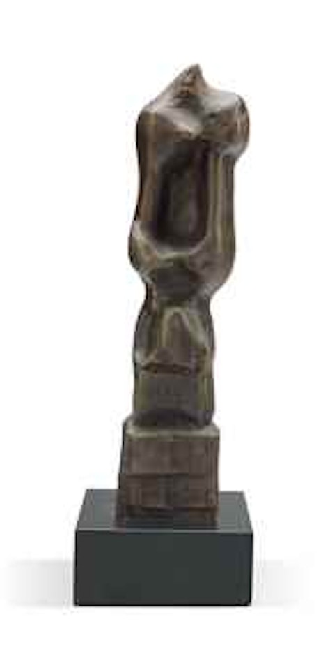 Upright Motive: Maquette No. 12 by Henry Moore