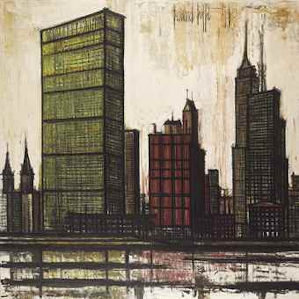 New York "O.N.U." by Bernard Buffet