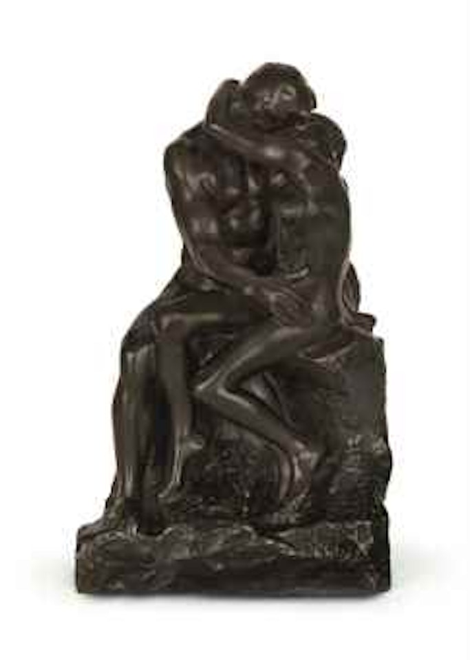 Le baiser, 4ème réduction ou petit modèle by Auguste Rodin