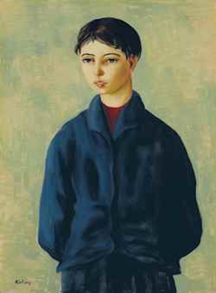 Jeune gitan by Moïse Kisling