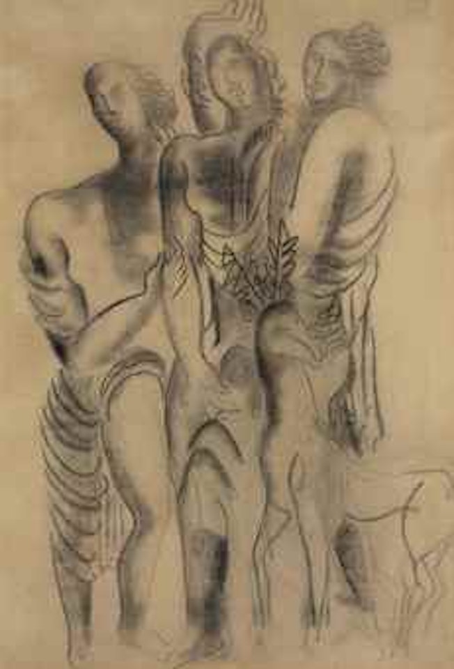 Etude pour Les Ménades by Ossip Zadkine