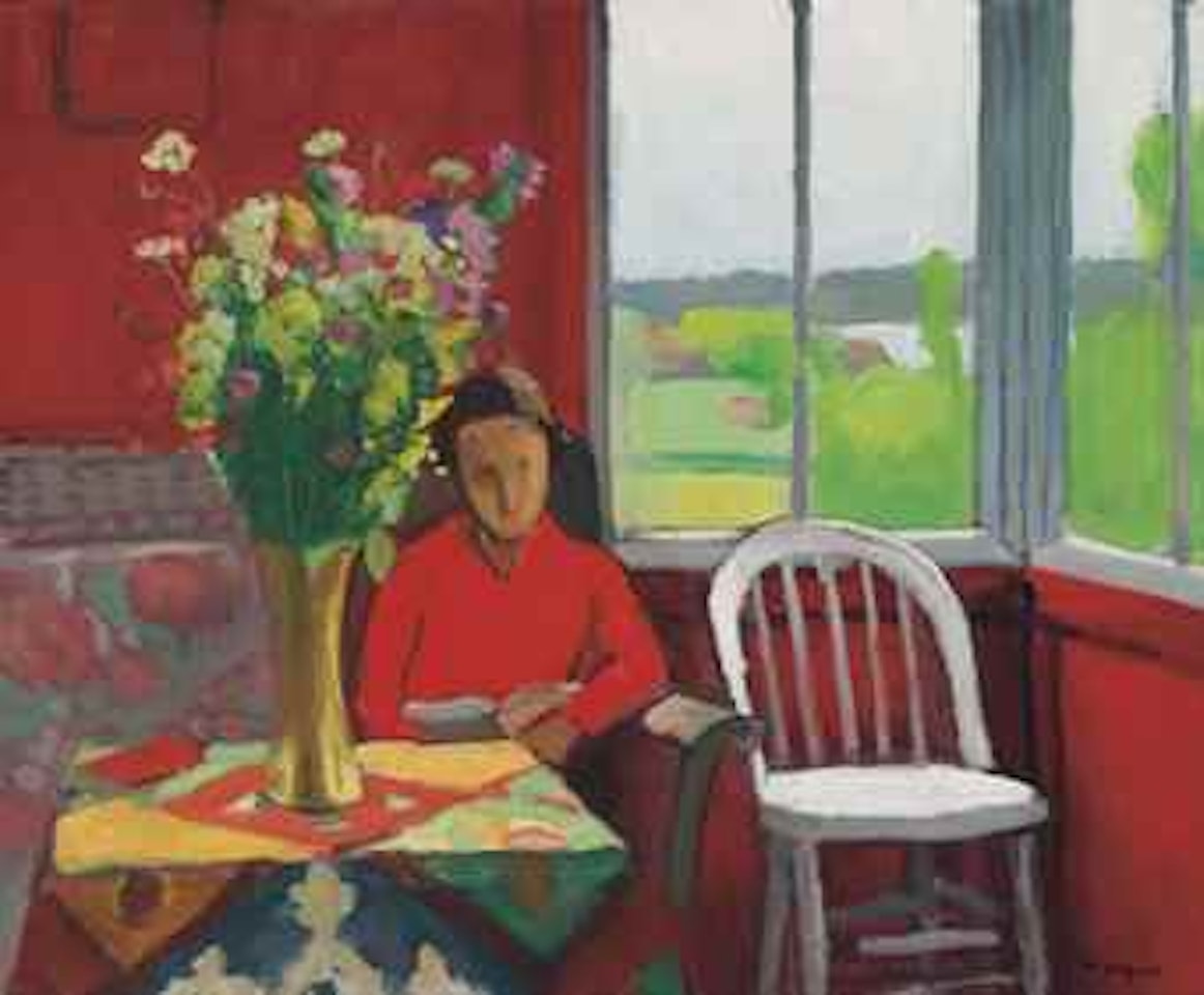 Intérieur à Hesnes, Norvège by Albert Marquet