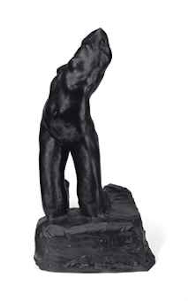 Nu féminin agenouillé en torsion by Auguste Rodin