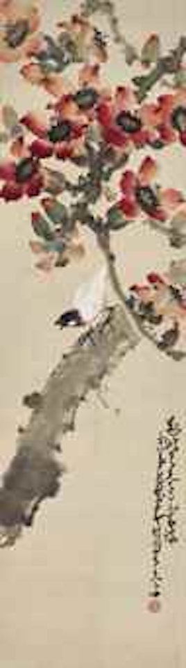 Kapok and Bird by Zhao Shao'ang