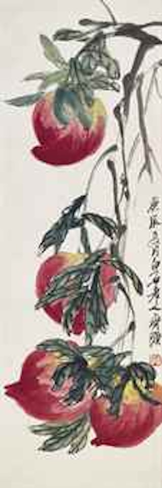Peaches by Qi Baishi