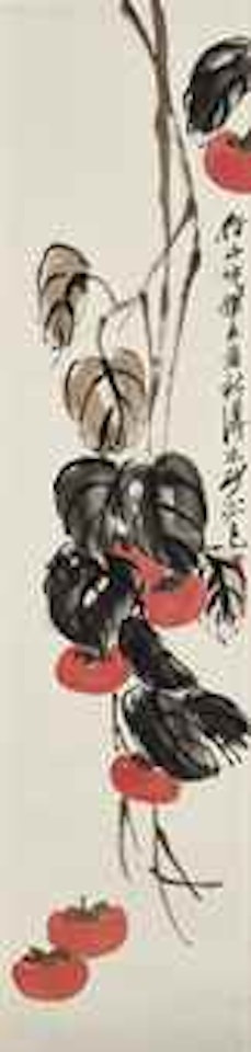 Persimmon by Qi Baishi