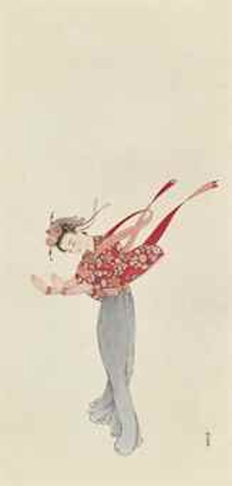 Lady Dancing by Pang Xunqin