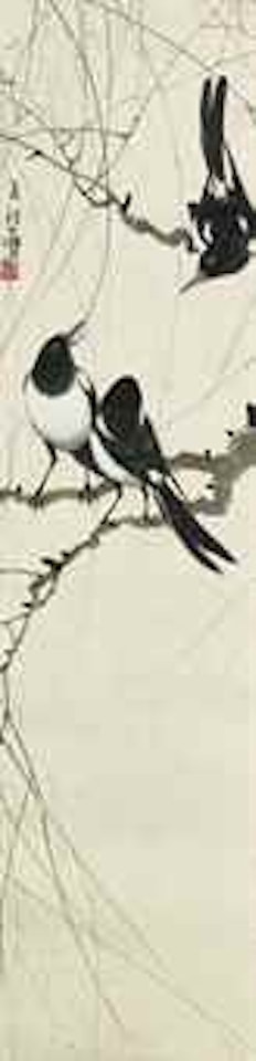 Three Magpies by Xu Beihong