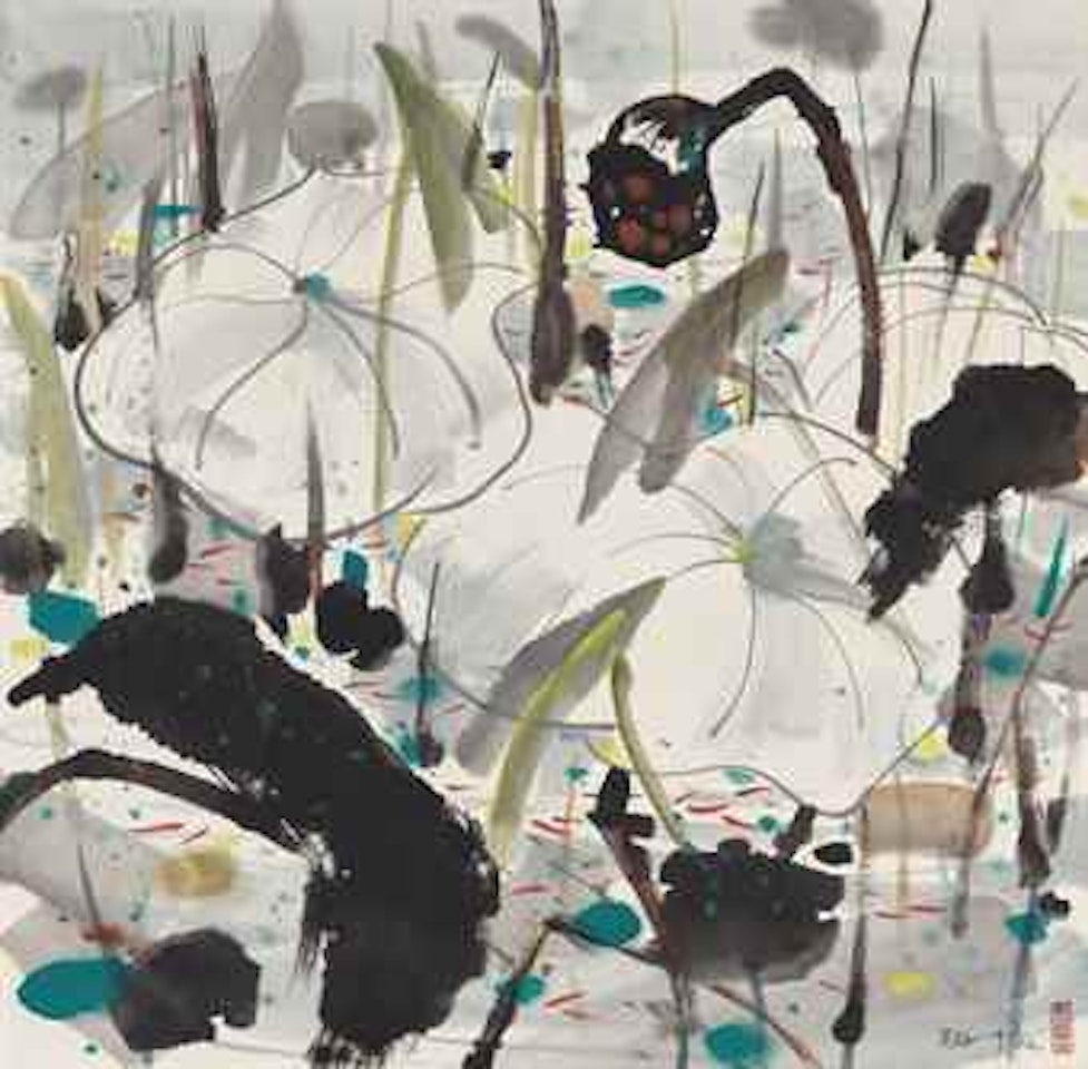 Lotus by Wu Guanzhong