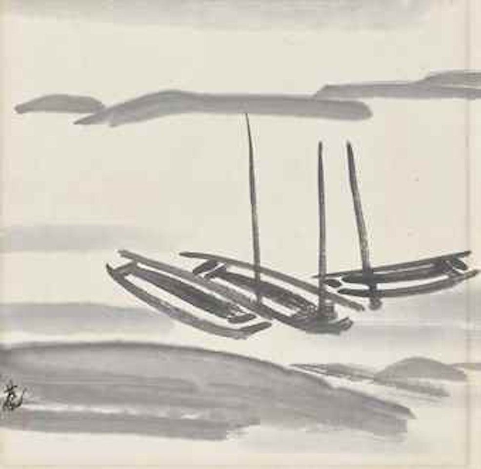 Boats by Lin Fengmian