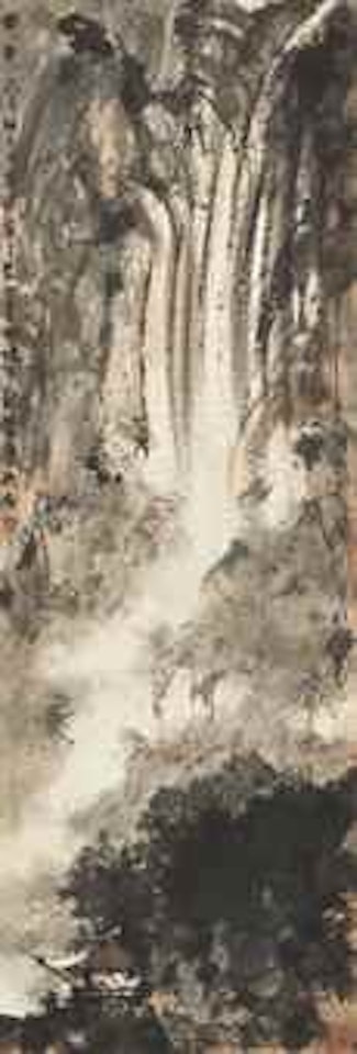 Resting by the Waterfall by Fu Baoshi