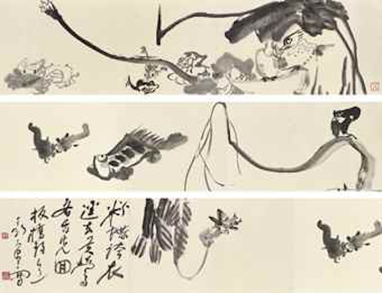 Flower, Bird, Insect and Fish by Ding Yanyong