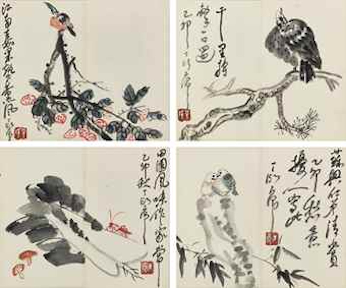 Album of Flowers and Birds by Ding Yanyong