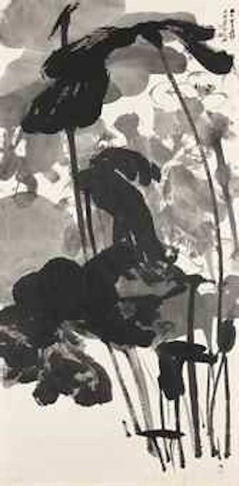 Ink Lotus by Zhang Daqian