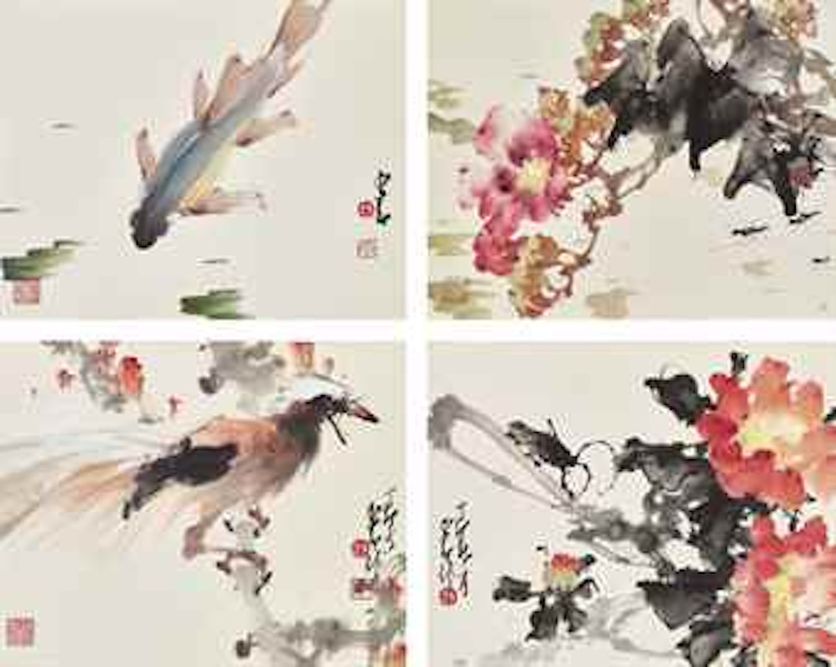 Flower, Bird, Insect and Fish by Zhao Shao'ang