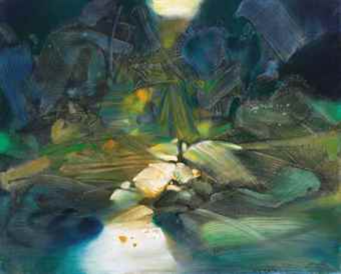 Résonance des profondeurs I (Echo of Depths I) by Chu Teh-Chun