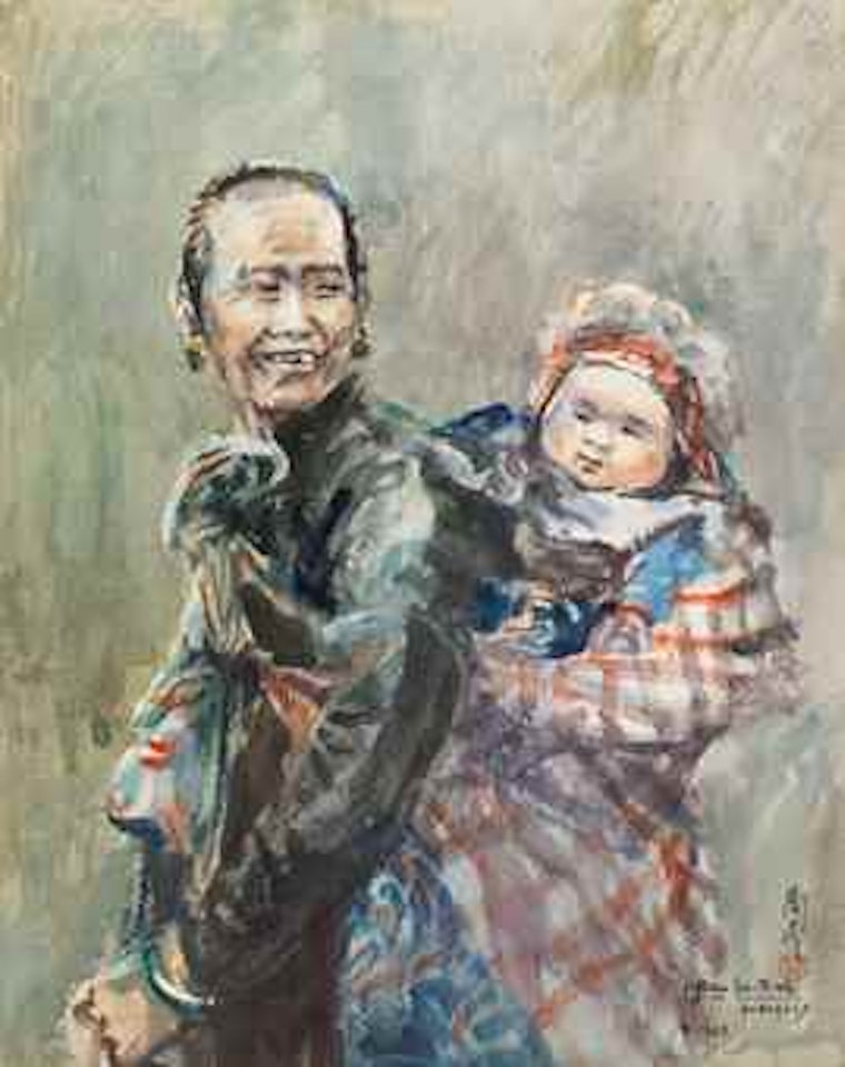 FORMOSA (MOTHER AND SON) by Ran In-Ting (Lan Yinding)
