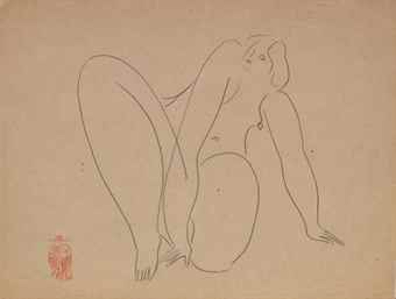 NUDE by Sanyu